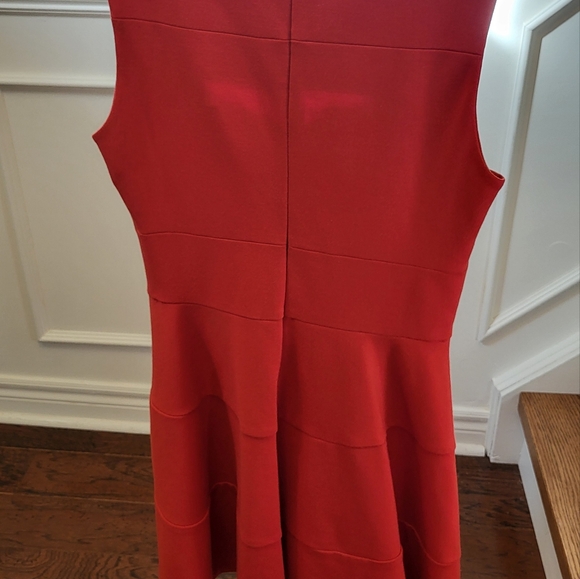 Banana Republic size 12 Red A-Line dress - Picture 3 of 3